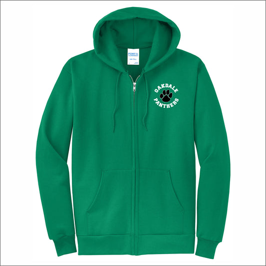 Oakdale Elementary Full-Zip Hooded Sweatshirt