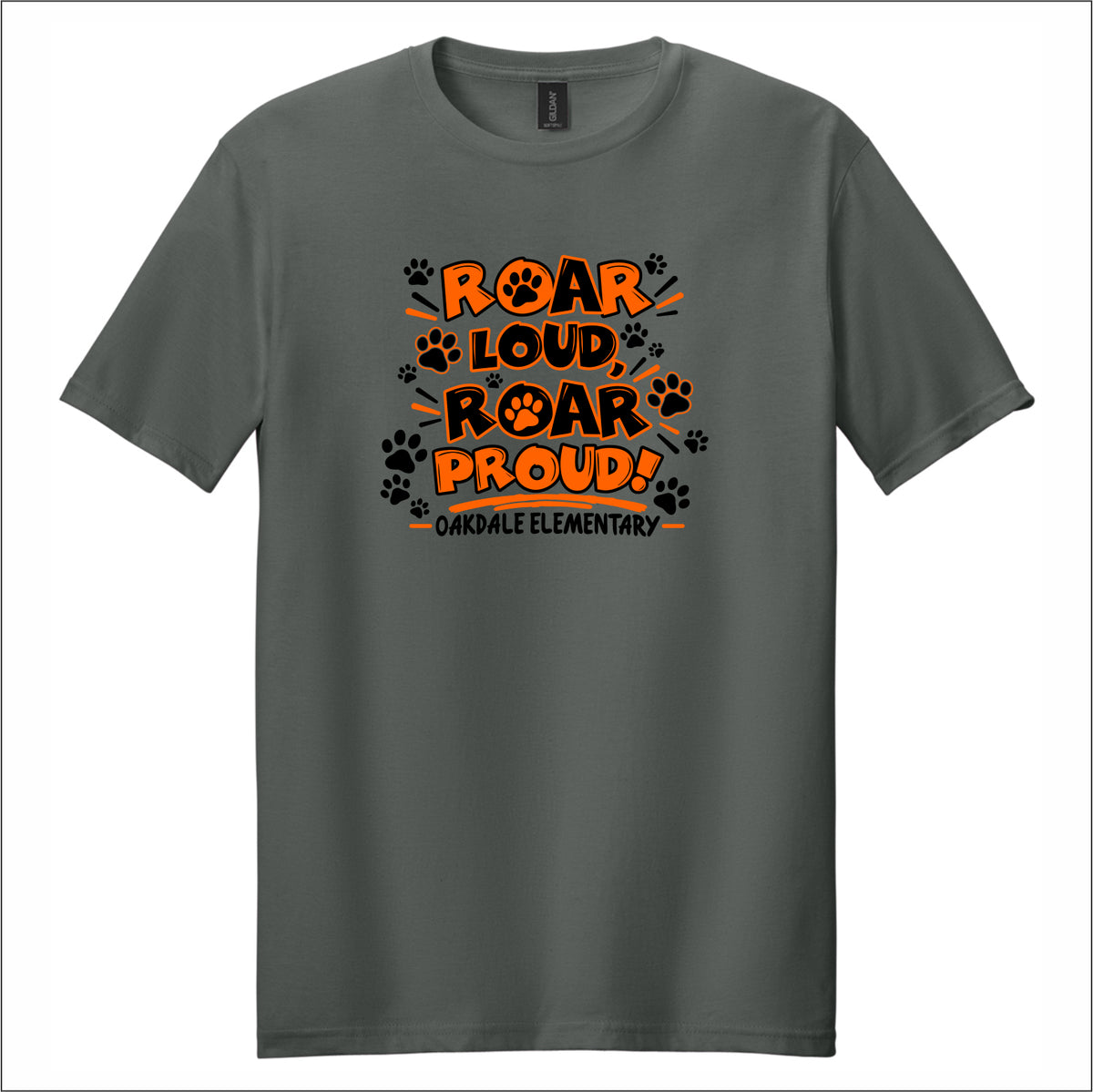 Oakdale Elementary Gildan Softstyle Short Sleeve T-shirt - Des. A