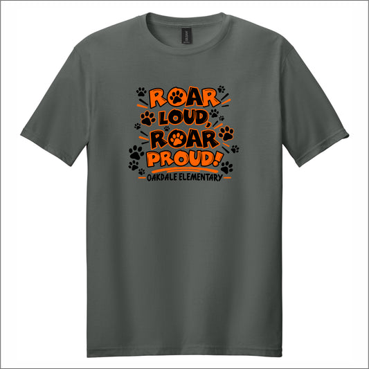 Oakdale Elementary Gildan Softstyle Short Sleeve T-shirt - Des. A