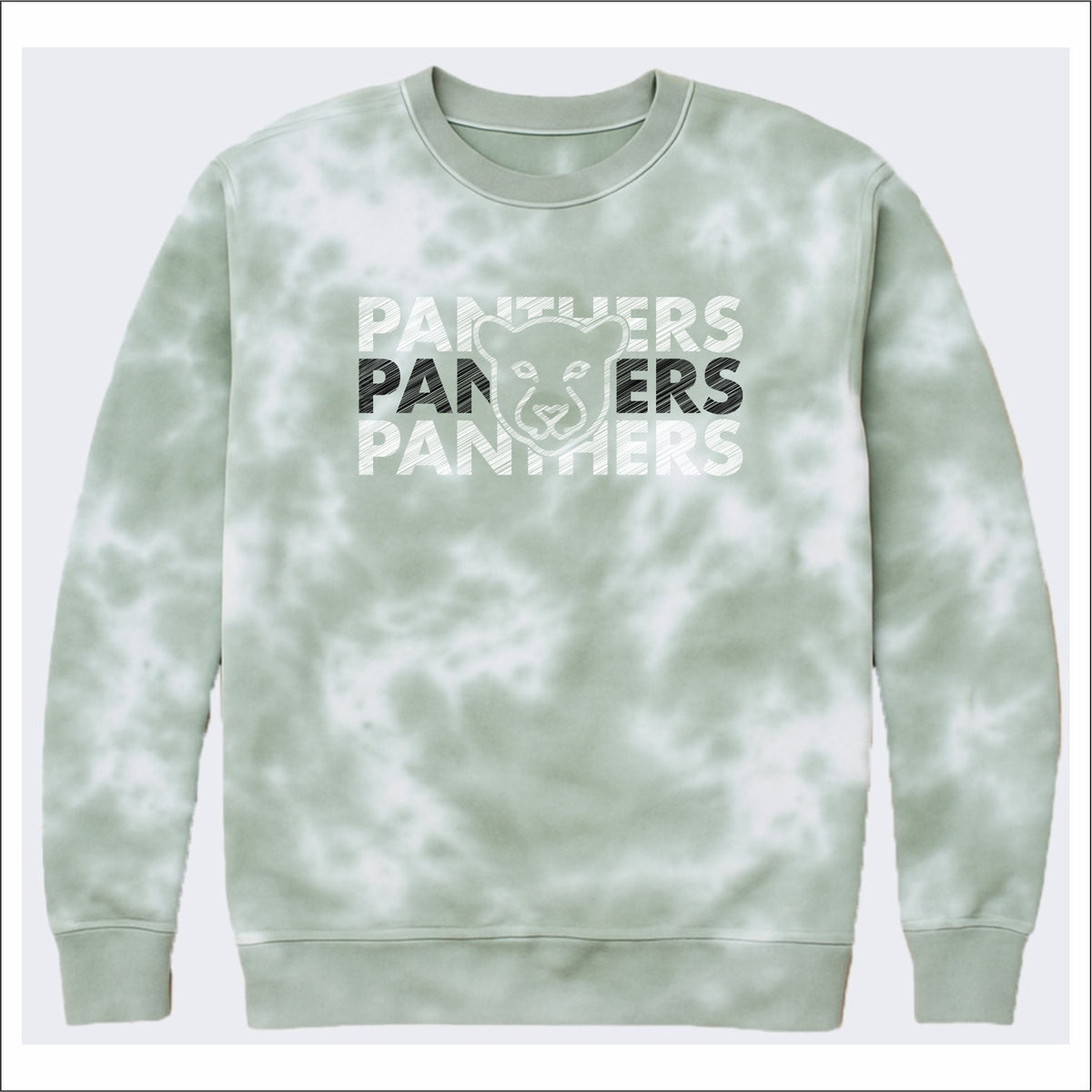 Oakdale Elementary Tie-Dye Crewneck Sweatshirt