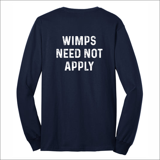 Olympia Wrestling 50/50 Long Sleeve T-shirt - Design B