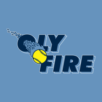 Oly Fire Spiritwear Tri-blend T-shirt