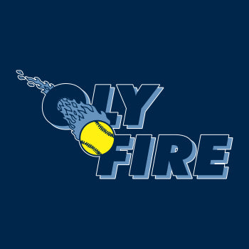 Oly Fire Spiritwear Tri-blend T-shirt