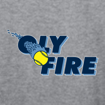 Oly Fire Spiritwear Heathered Soft Jersey Tank Top