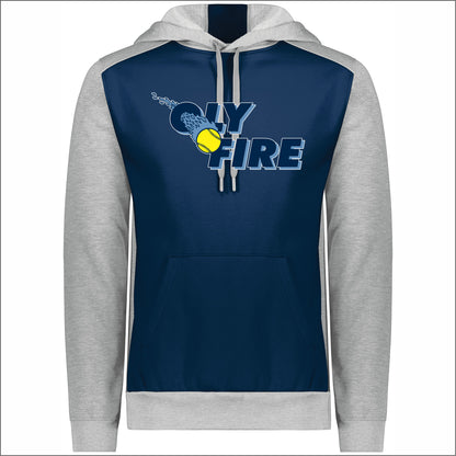 Oly Fire Spiritwear Three-Season Hooded Sweatshirt