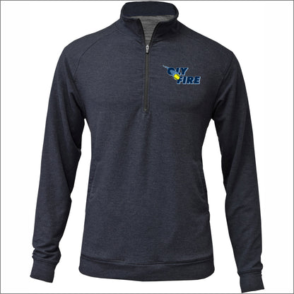 Oly Fire Spiritwear 1/4 Zip Triblend