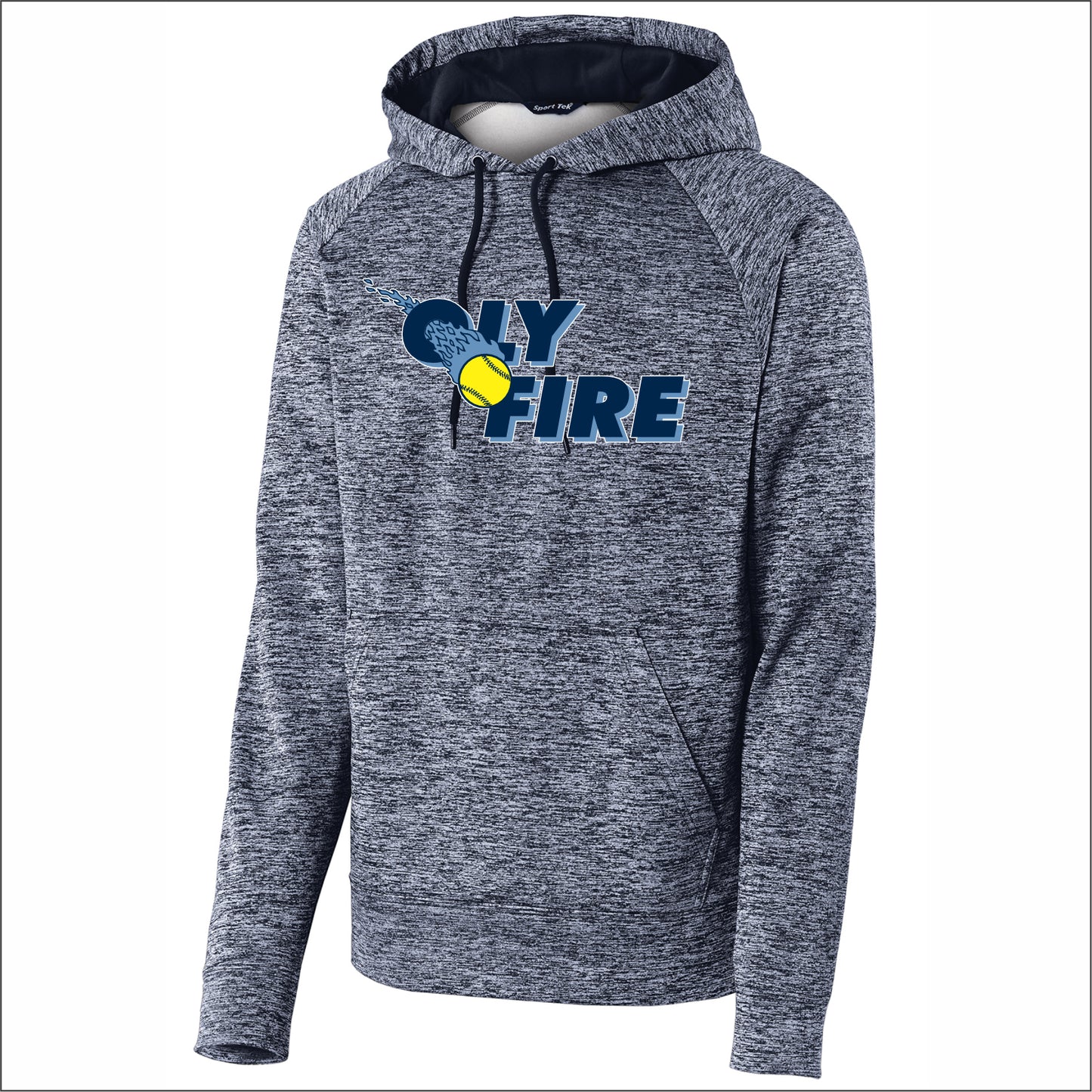 Oly Fire Spiritwear Performance Electric Hoodie