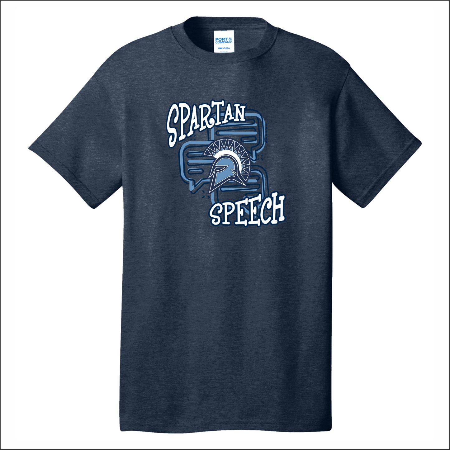 Olympia Spartans Speech Short Sleeve T-shirt