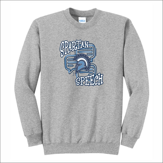 Olympia Spartans Speech Crewneck Sweatshirt