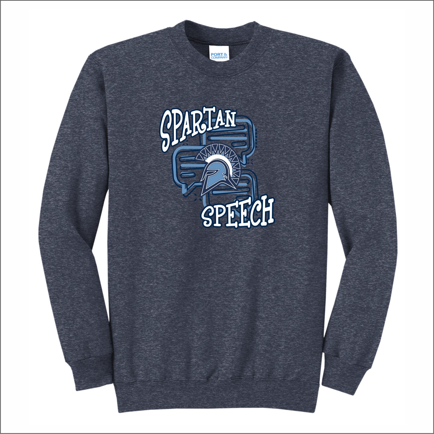 Olympia Spartans Speech Crewneck Sweatshirt