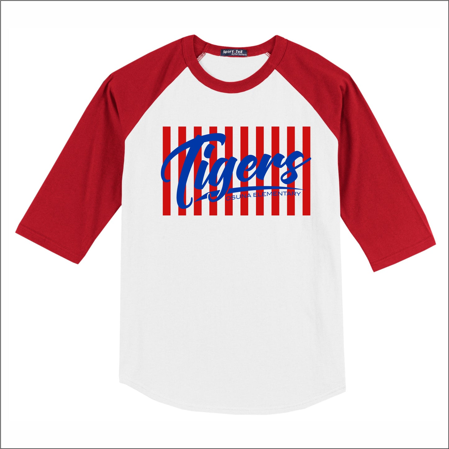 Osuna Elementary 3/4 Sleeve Baseball T-shirt