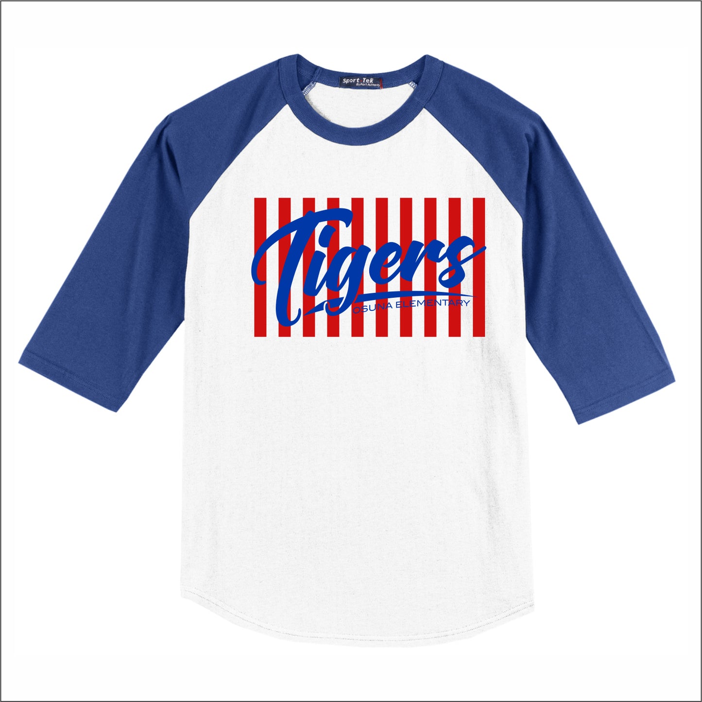 Osuna Elementary 3/4 Sleeve Baseball T-shirt
