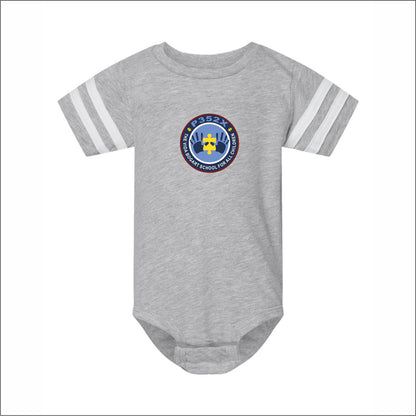 P352X School Infant Vintage Football Bodysuit