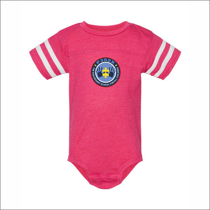P352X School Infant Vintage Football Bodysuit