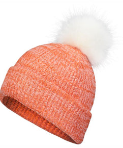 ALL Faux Fur Pom Beanie