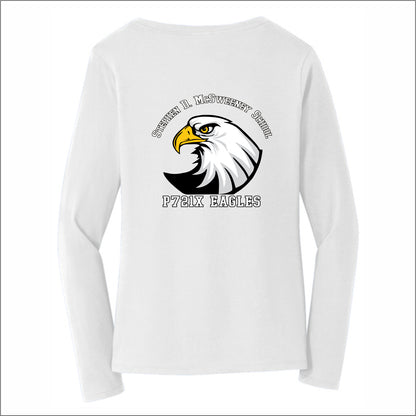 P721X HS Ladies Long Sleeve Fan Favorite V-Neck Tee