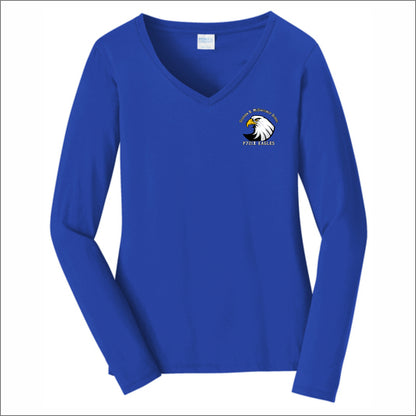 P721X HS Ladies Long Sleeve Fan Favorite V-Neck Tee