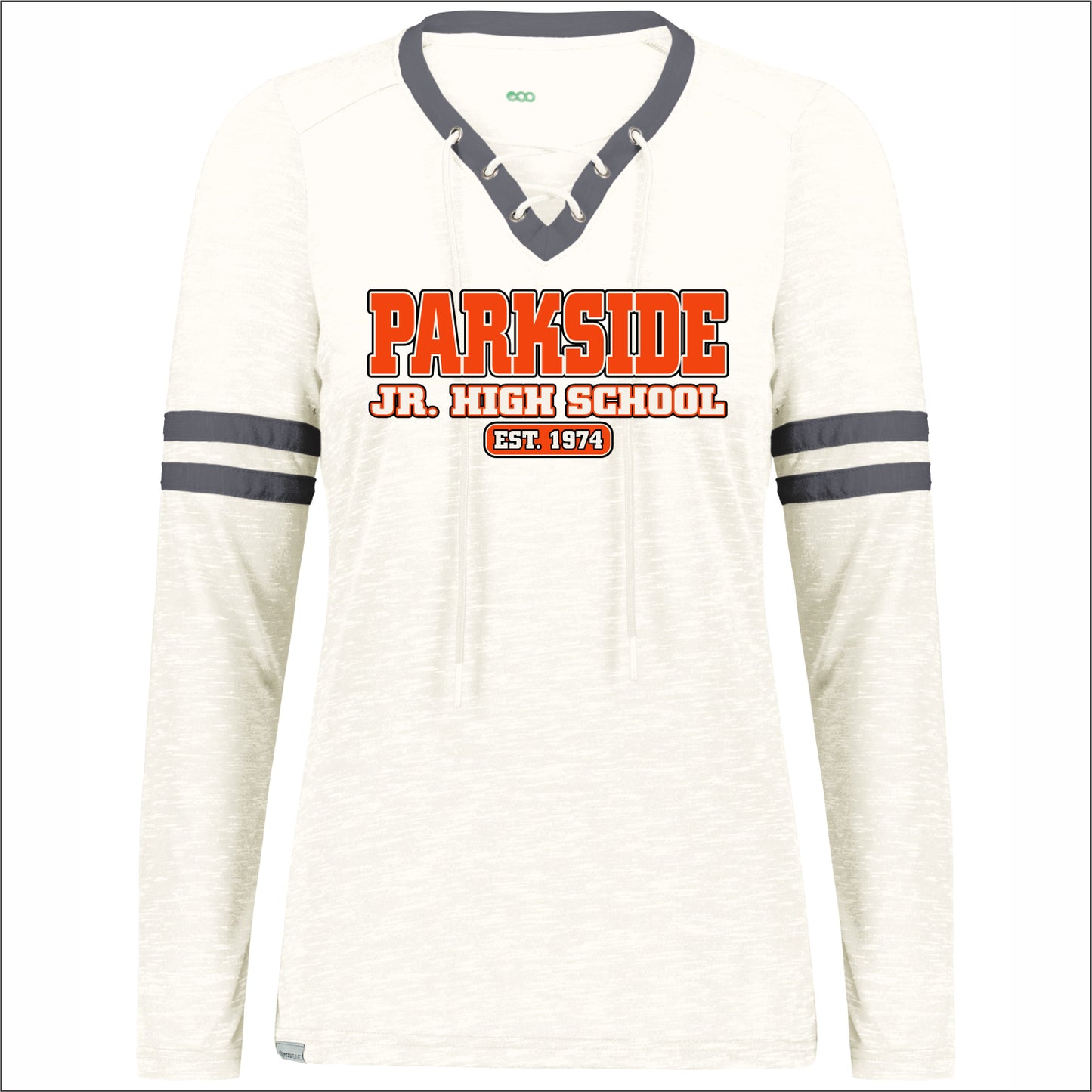 Parkside Jr High Ladies Monterey Long Sleeve Tee - Des. A