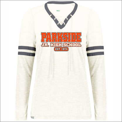 Parkside Jr High Ladies Monterey Long Sleeve Tee - Des. A