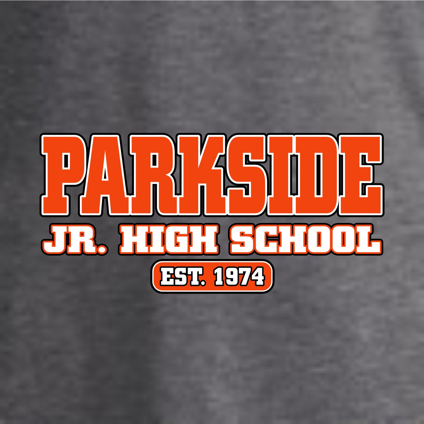 Parkside Jr High Ladies Tri-Blend Long Sleeve Raglan Tee - Des. A