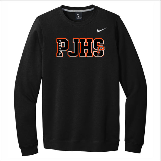PJHS Volleyball Nike Club Fleece Crewneck Sweatshirt