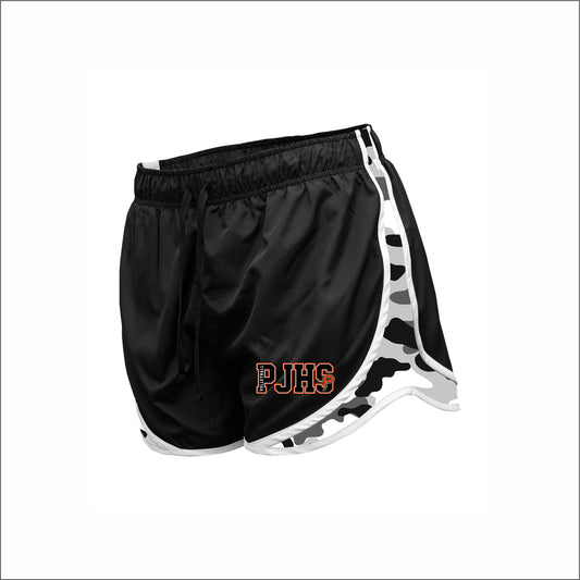PJHS Volleyball Ladies/Girls Camo Running Shorts