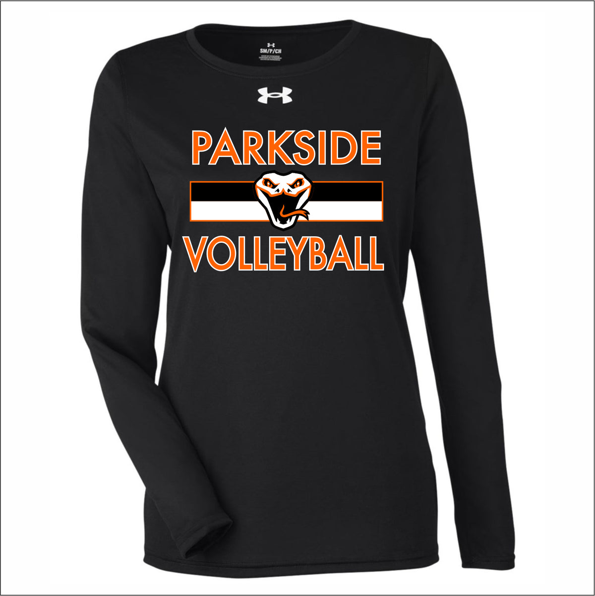 PJHS Volleyball Ladies Under Armour Team Tech Long Sleeve T-shirt