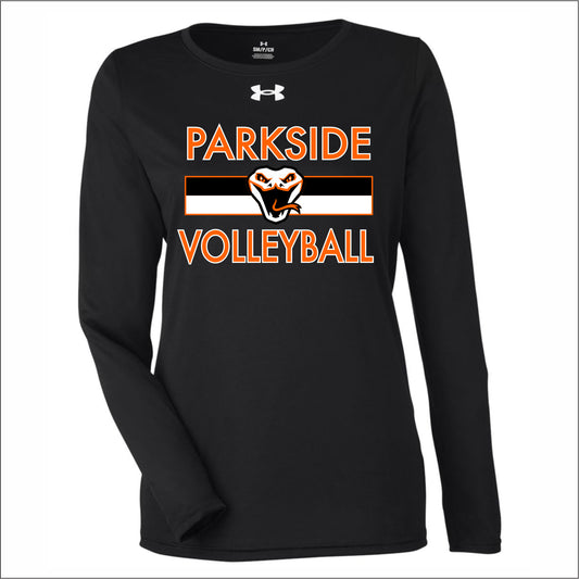 PJHS Volleyball Ladies Under Armour Team Tech Long Sleeve T-shirt
