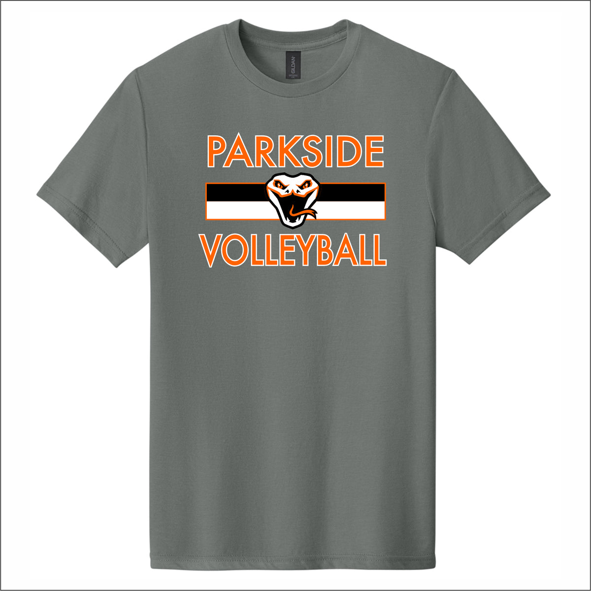 PJHS Volleyball Gildan Heathered Softstyle Short Sleeve T-shirt