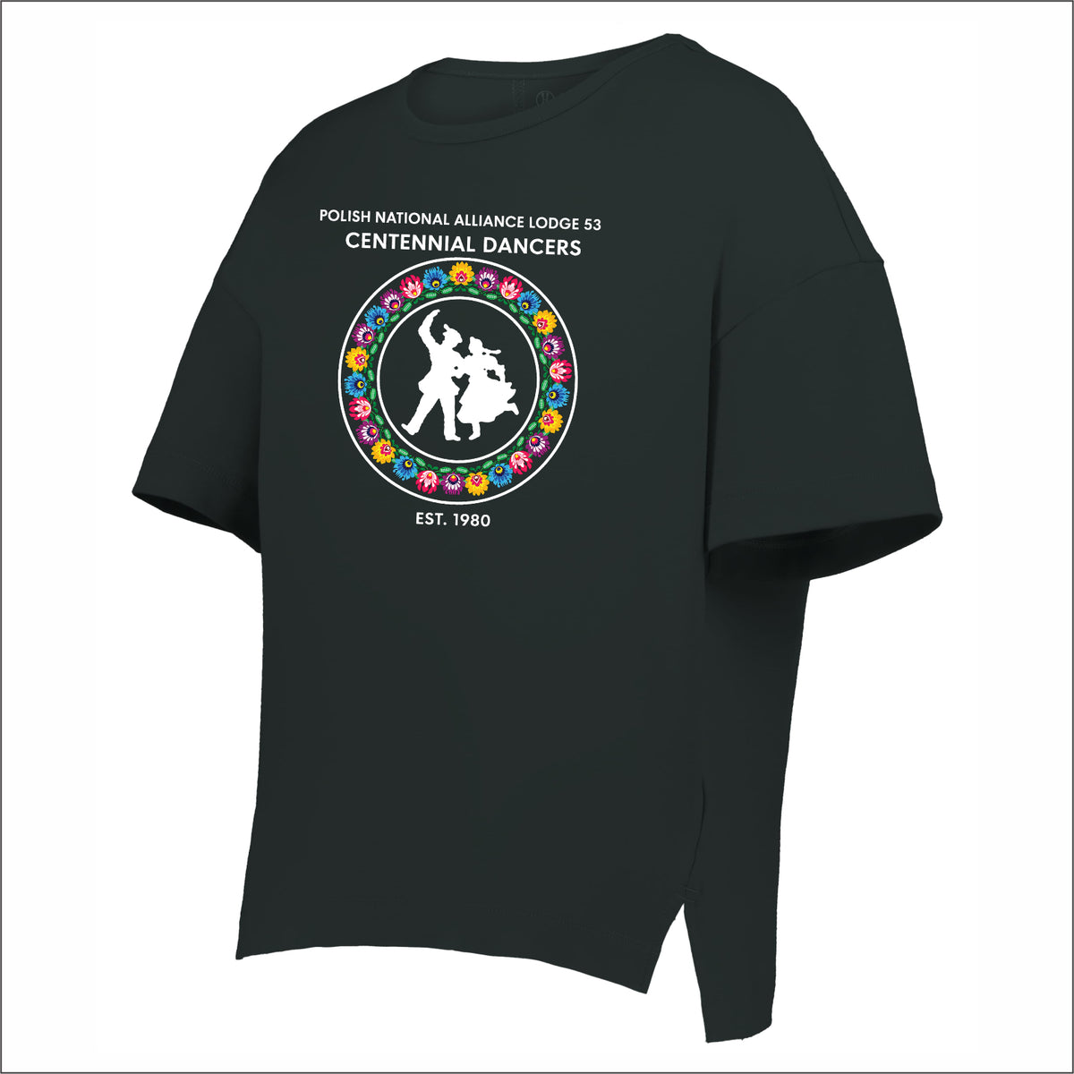 PNA Centennial Dancers Girls/Ladies Effortless Boxy Tee - Des. A