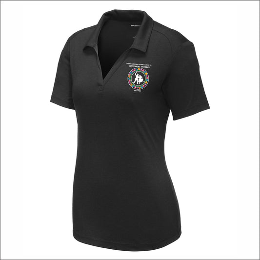 PNA Centennial Dancers Ladies Tri-Blend Wicking Polo Shirt