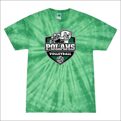 POLAHS Volleyball One Color Tie-Dye T-shirt