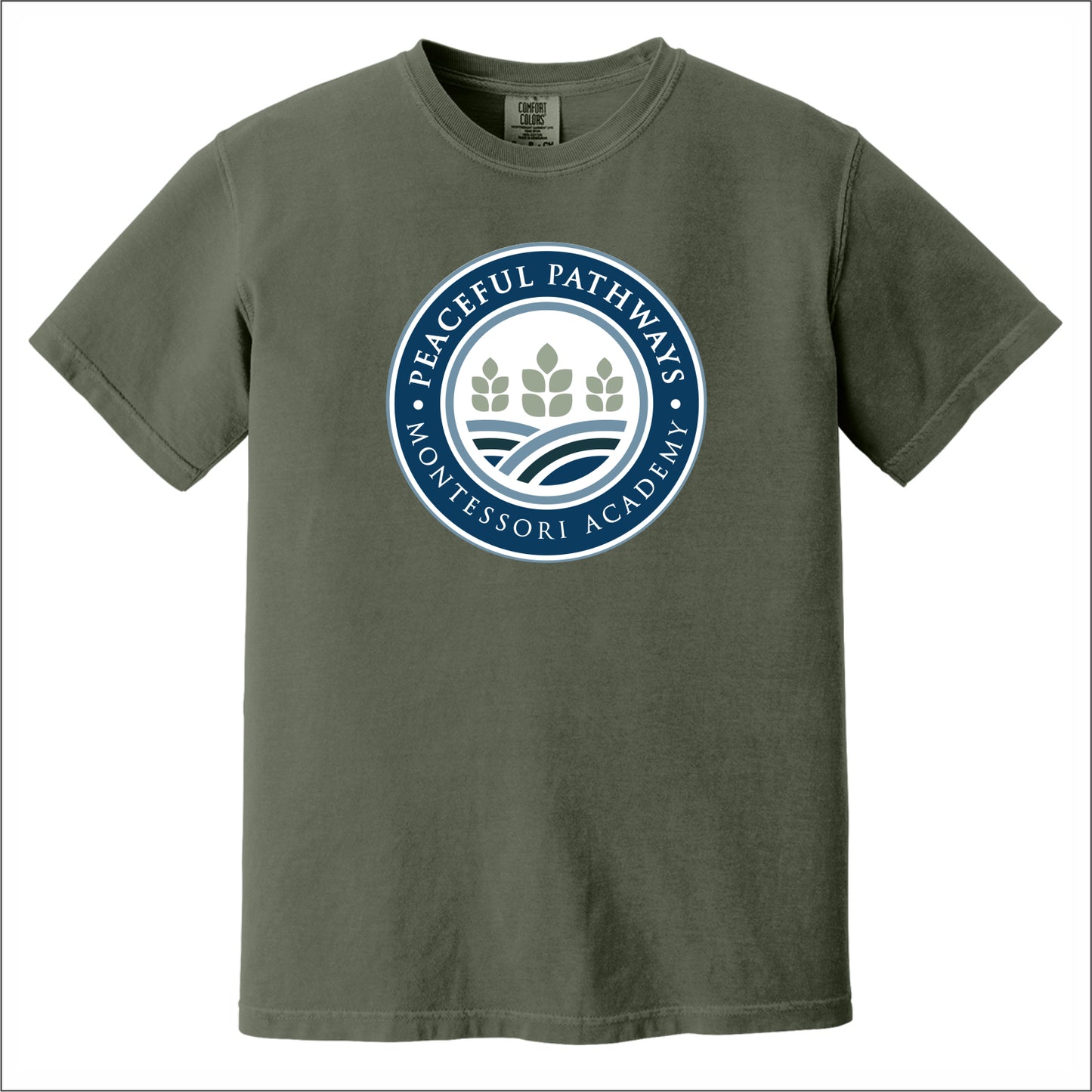 Peaceful Pathways Comfort Colors Garment Dyed T-shirt