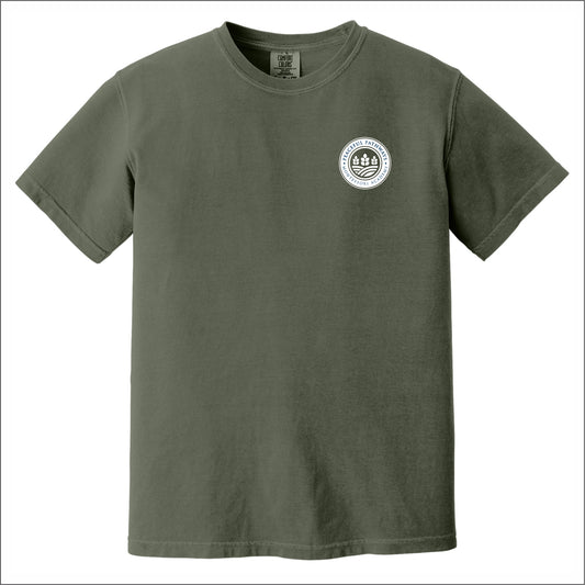 Peaceful Pathways Comfort Colors Garment Dyed T-shirt - Des. C