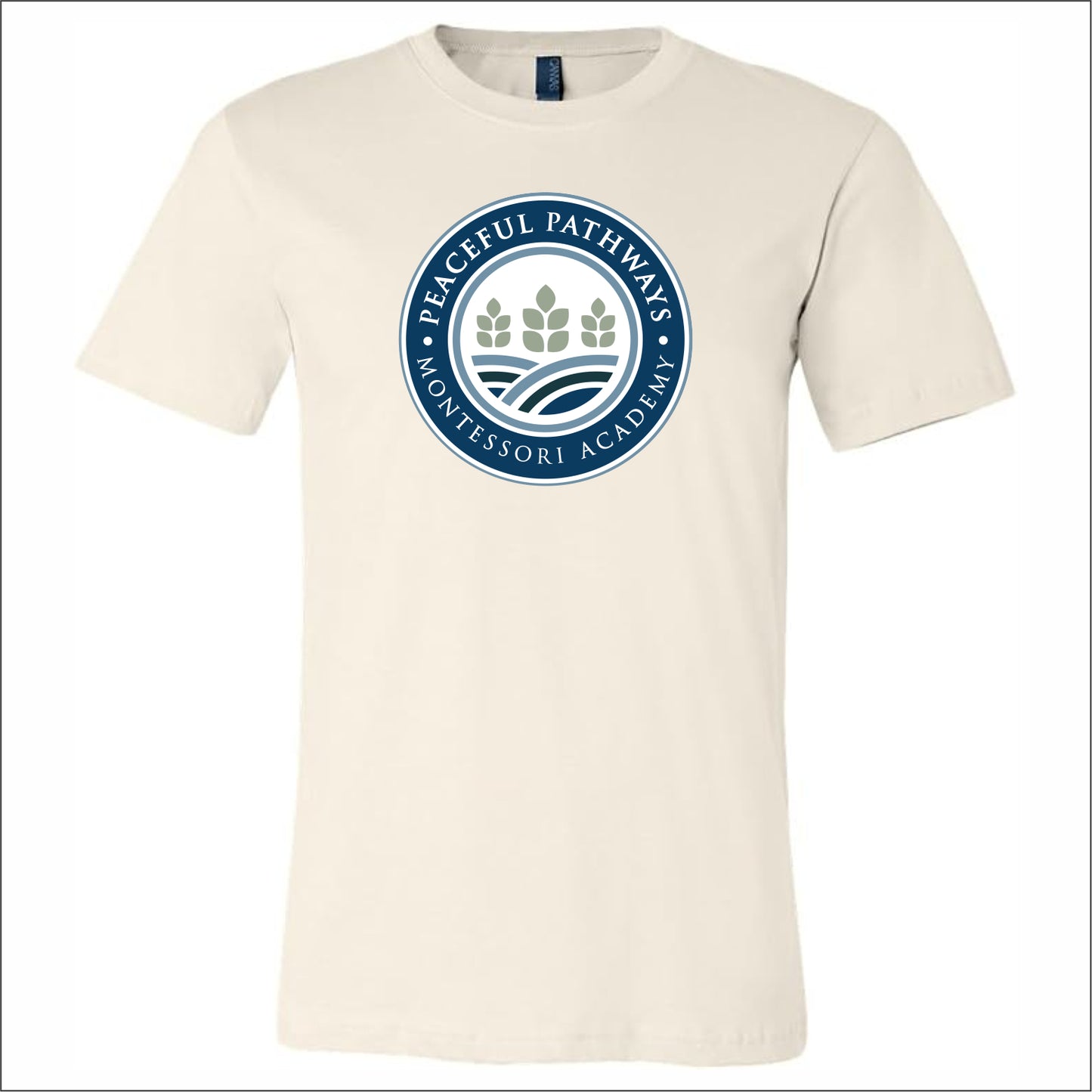 Peaceful Pathways Soft Jersey Short Sleeve T-shirt