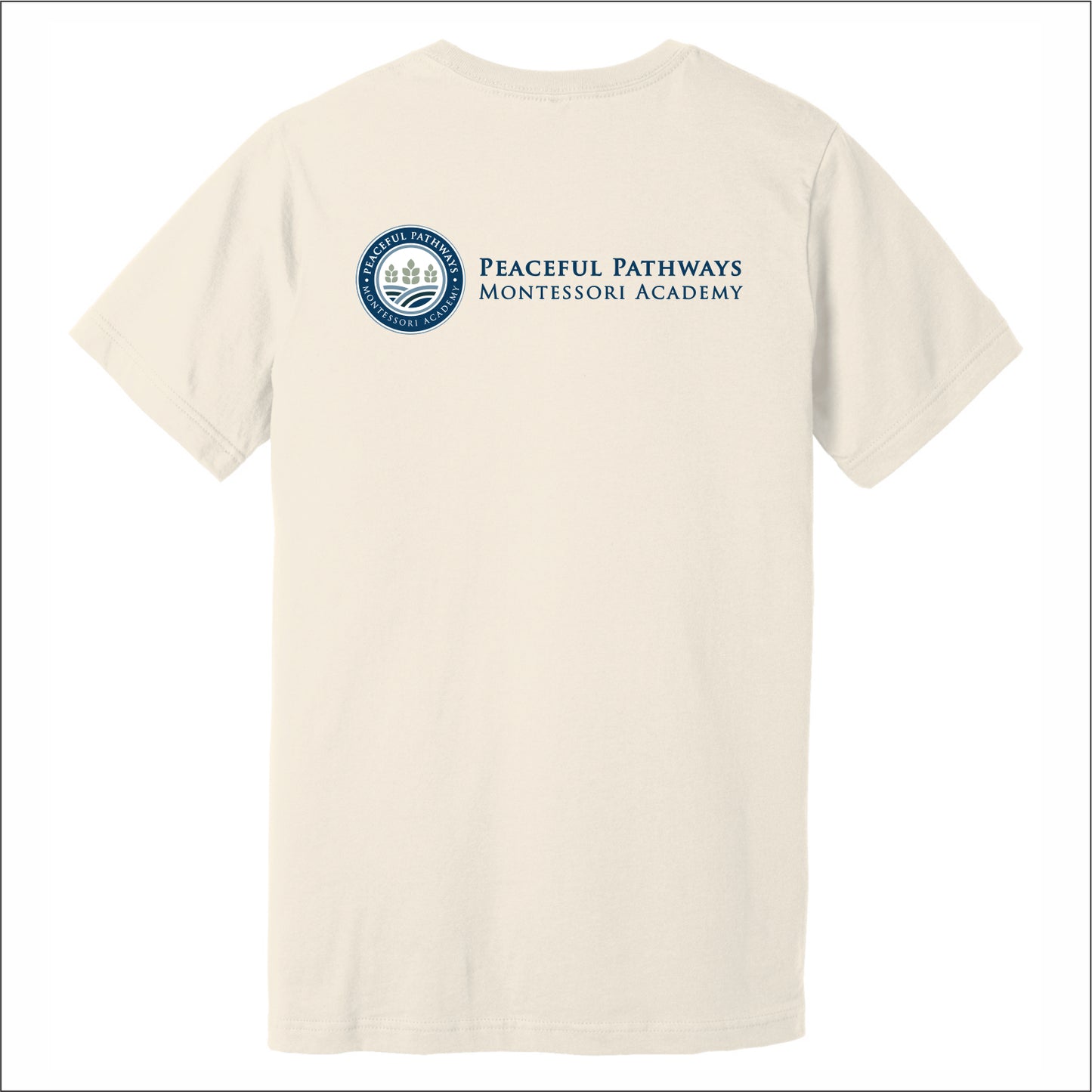 Peaceful Pathways Soft Jersey Short Sleeve T-shirt - Des. C