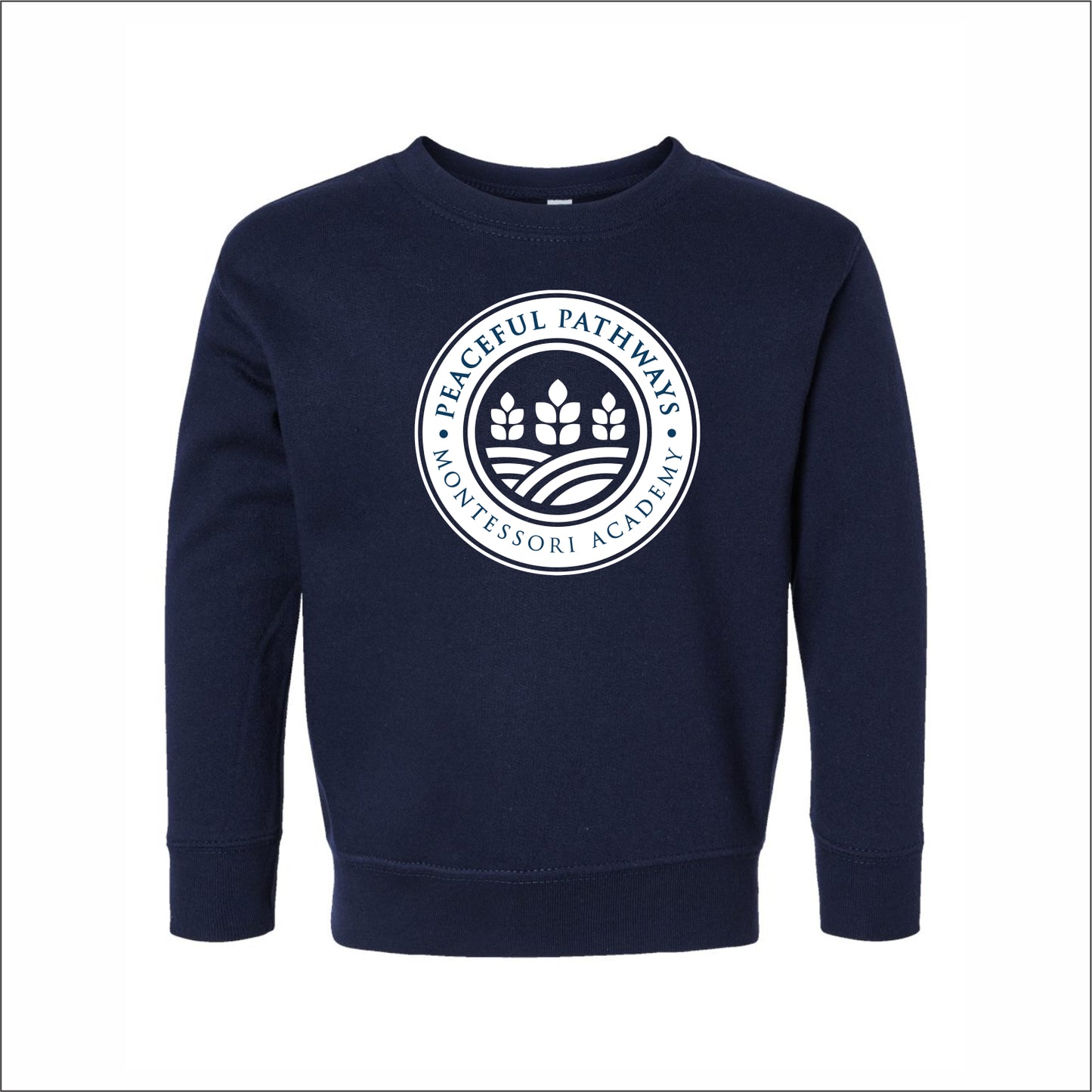 Peaceful Pathways Toddler Crewneck Sweatshirt