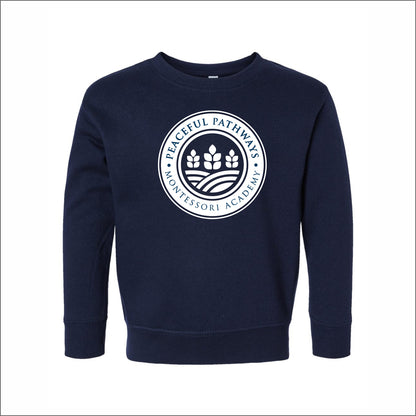Peaceful Pathways Toddler Crewneck Sweatshirt