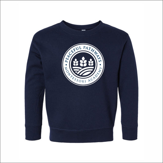 Peaceful Pathways Toddler Crewneck Sweatshirt