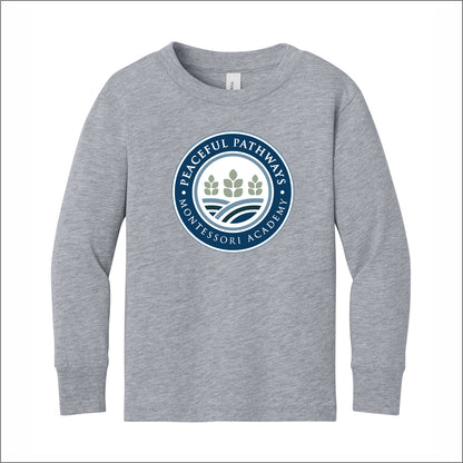 Peaceful Pathways Toddler Soft Jersey Long Sleeve Tee