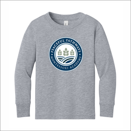 Peaceful Pathways Toddler Soft Jersey Long Sleeve Tee