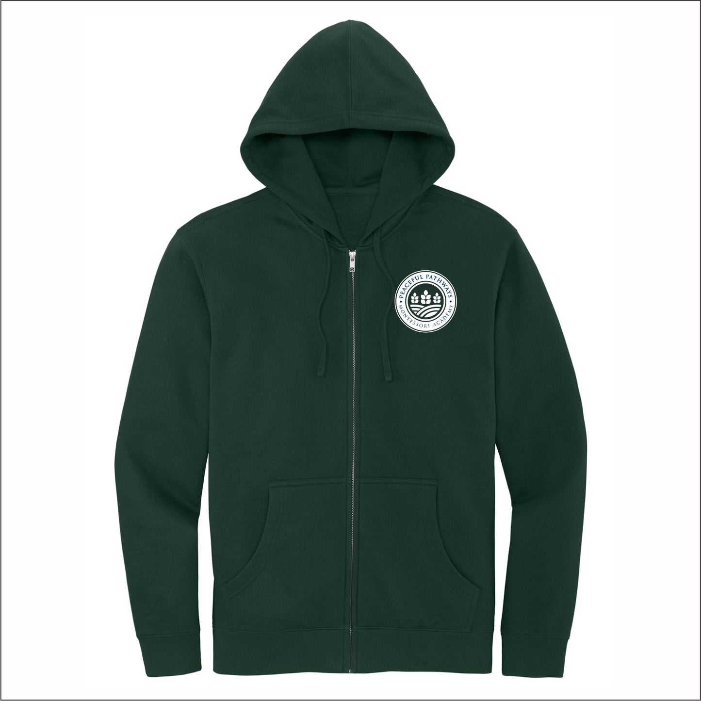 Peaceful Pathways VIT Full-Zip Hooded Sweatshirt