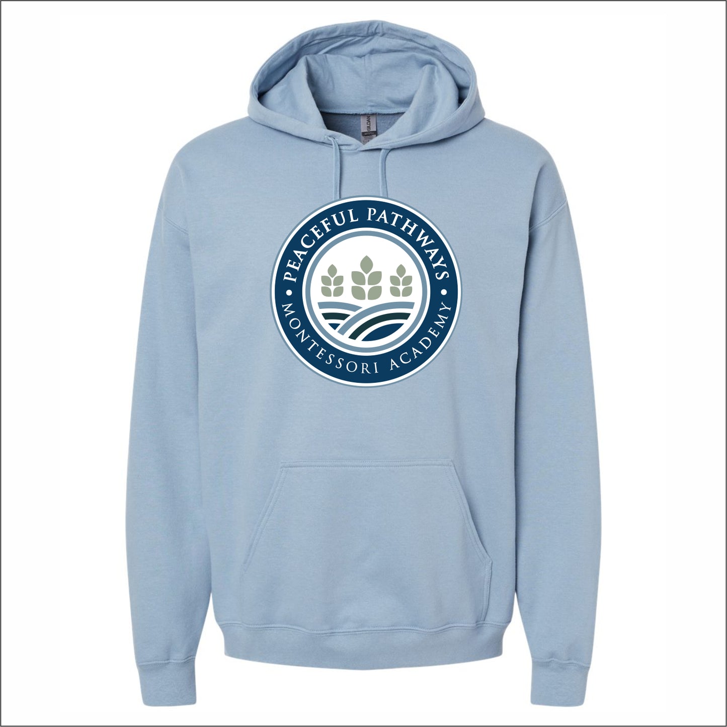 Peaceful Pathways Softstyle Hooded Sweatshirt