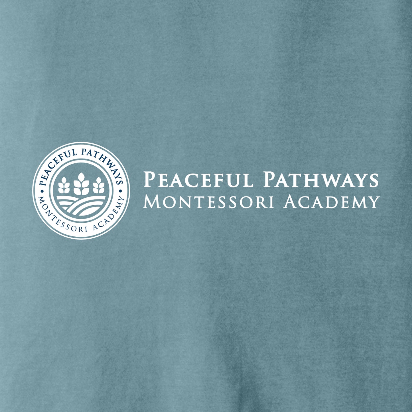 Peaceful Pathways Comfort Colors Garment Dyed T-shirt - Des. C