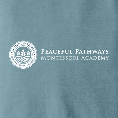 Peaceful Pathways Comfort Colors Garment Dyed T-shirt - Des. C
