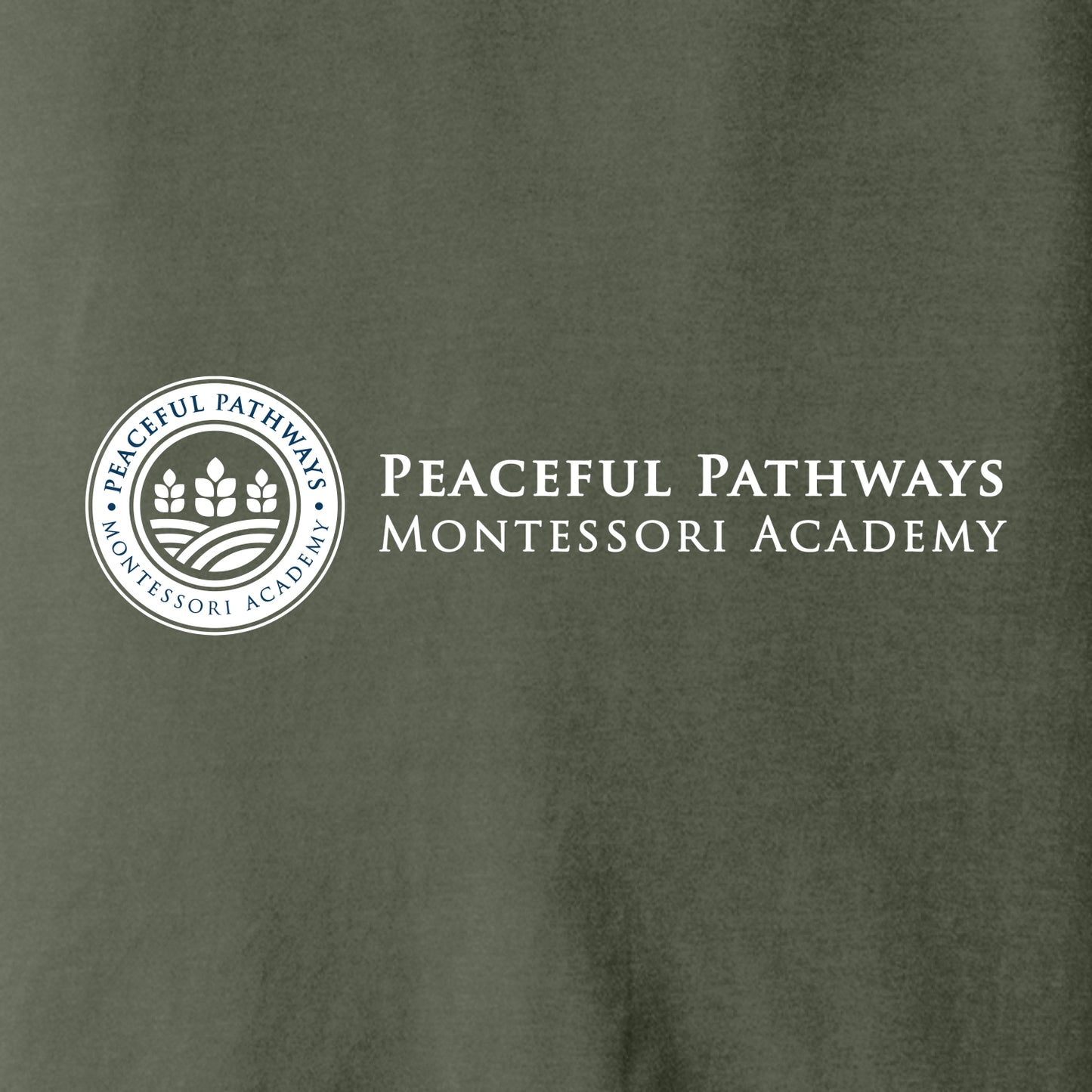 Peaceful Pathways Comfort Colors Garment Dyed T-shirt - Des. C