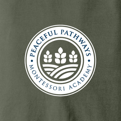 Peaceful Pathways Comfort Colors Garment Dyed T-shirt - Des. C