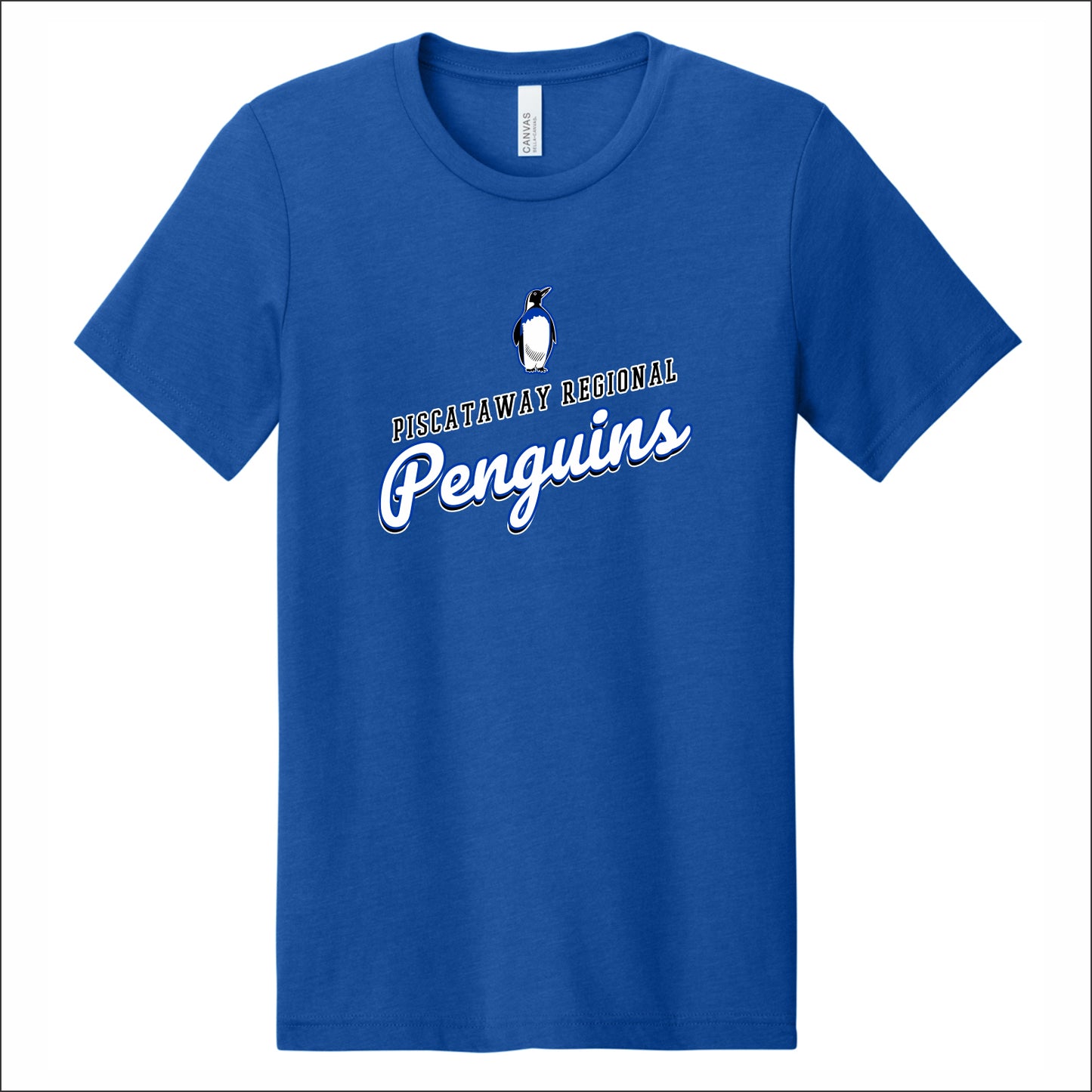PRDS Spiritwear Heathered Soft Jersey Short Sleeve T-shirt - Design A