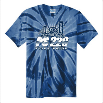 PS229 Spiritwear Tie-Dye T-shirt