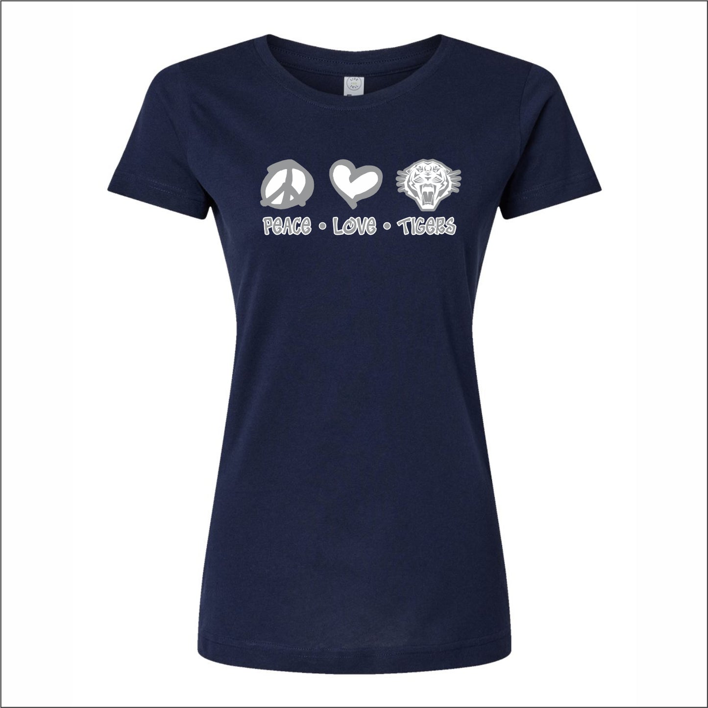 PS229 Spiritwear Ladies Fine Jersey T-shirt